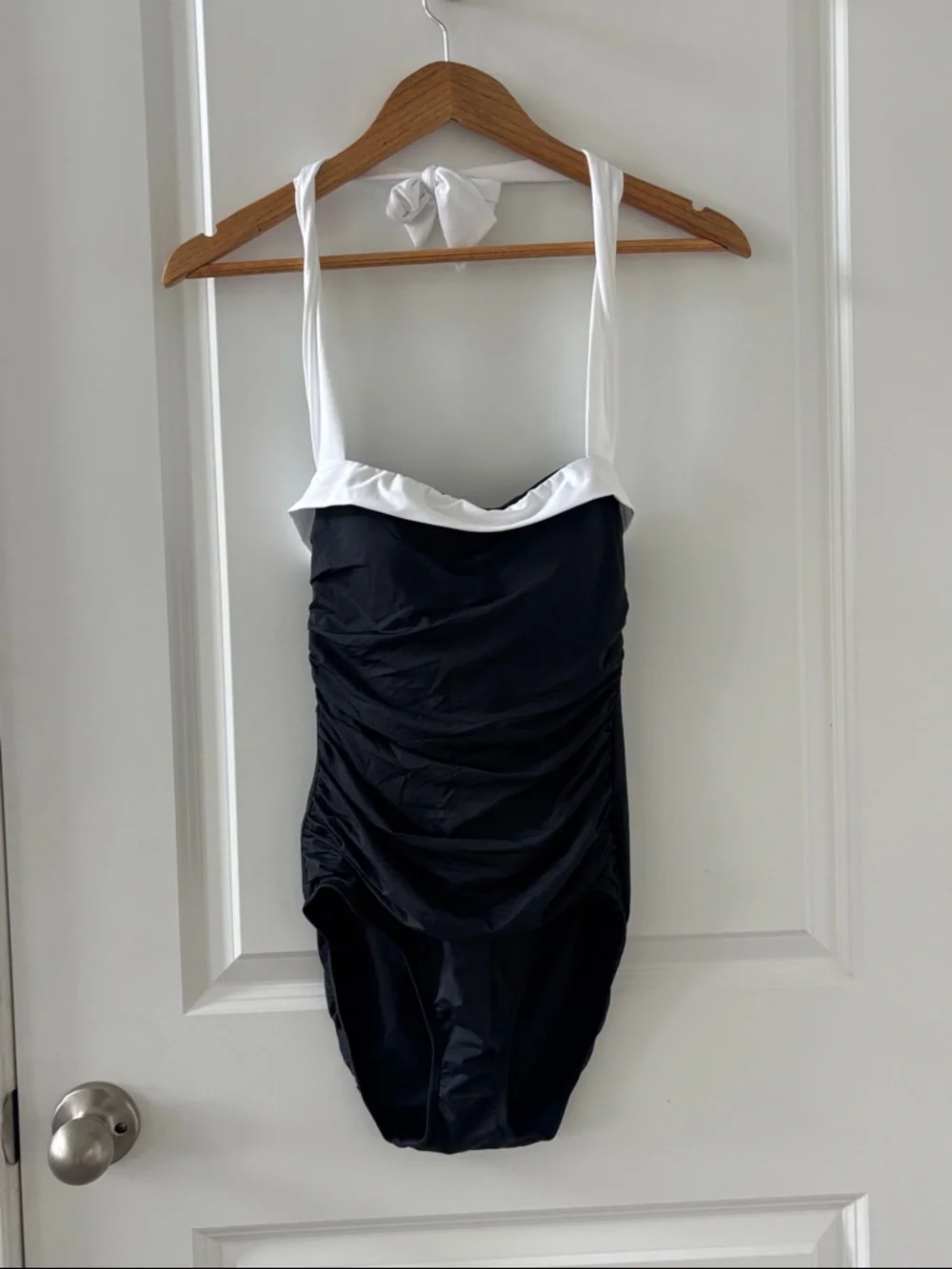 Halter One-Piece Swimsuit - Picture 4 of 9